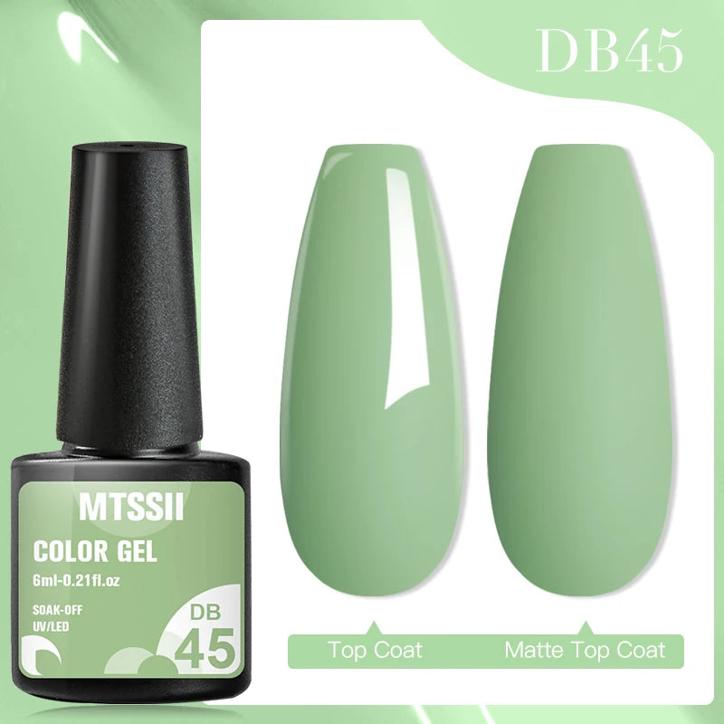 Gold Sliver Reflective Nail Gel Polish