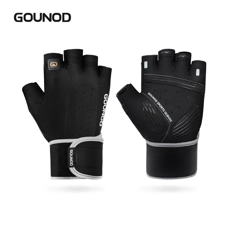 Weightlifting Gloves Wristband Support