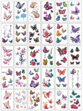 Butterfly Temporary Tattoo Stickers