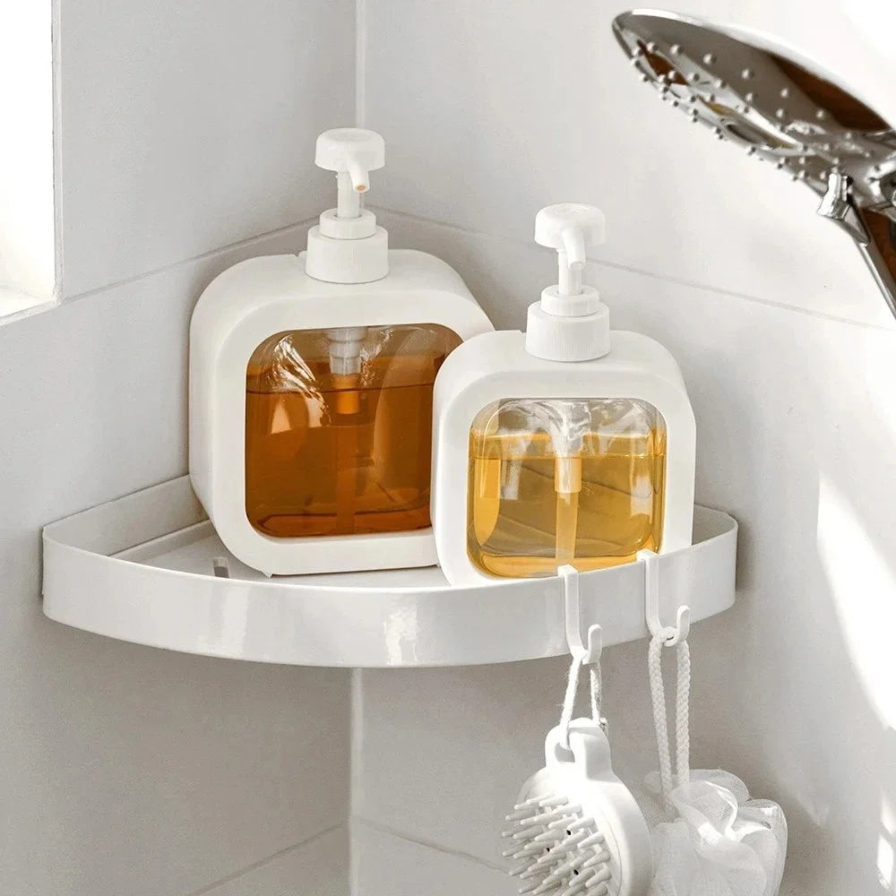300/500ML 1PCS Large Capacity Transparent Soap Dispenser Bottle