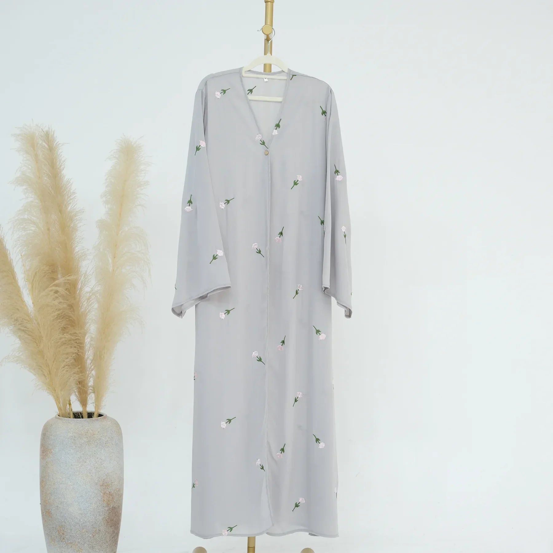 Chiffon Black Abaya for Women