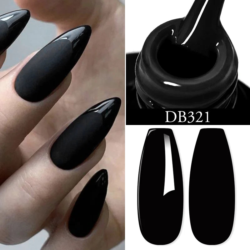 Gold Sliver Reflective Nail Gel Polish