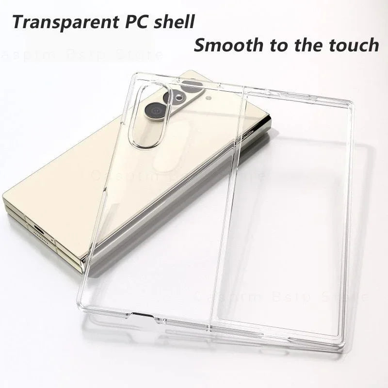 Samsung Galaxy Transparent Case Front Back Protective Cover