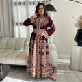 Muslim Women Zipper Long Dress Robe Dubai Abaya Outfits