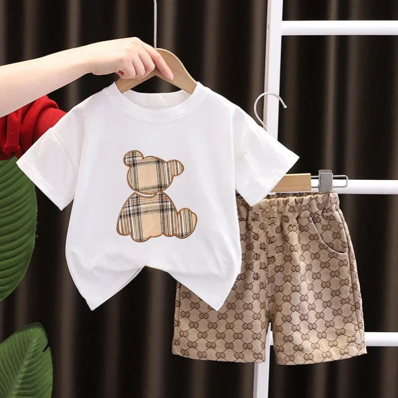 2 Pieces Suit Kid Outfits, Tracksuits