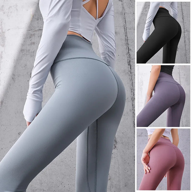 Ribbed Yoga Pants for Ladies