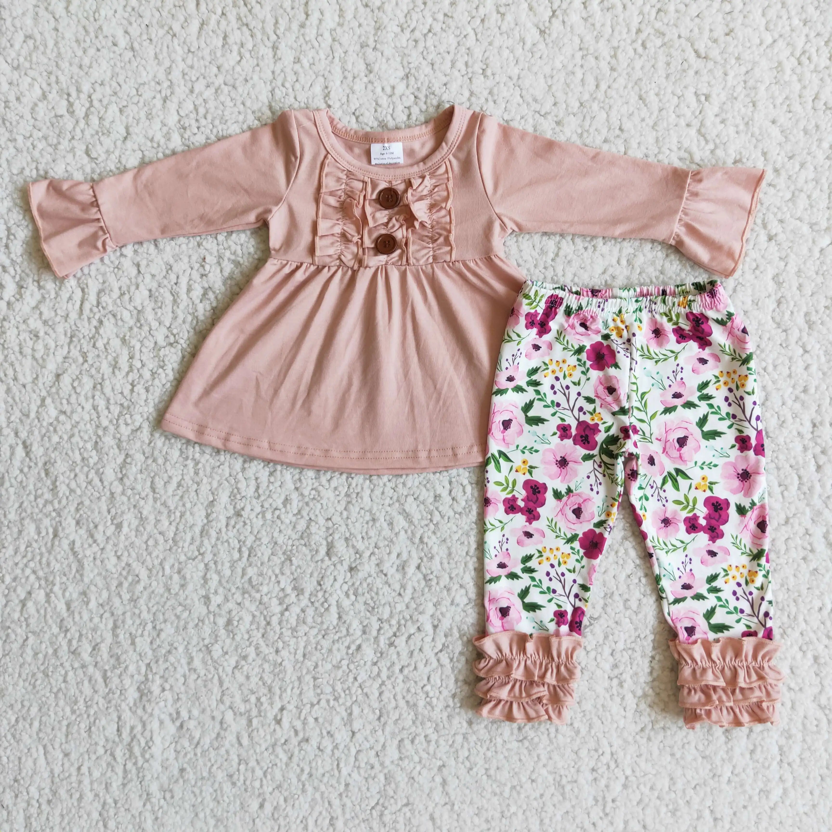 Wholesale Baby Girl Floral Clothing