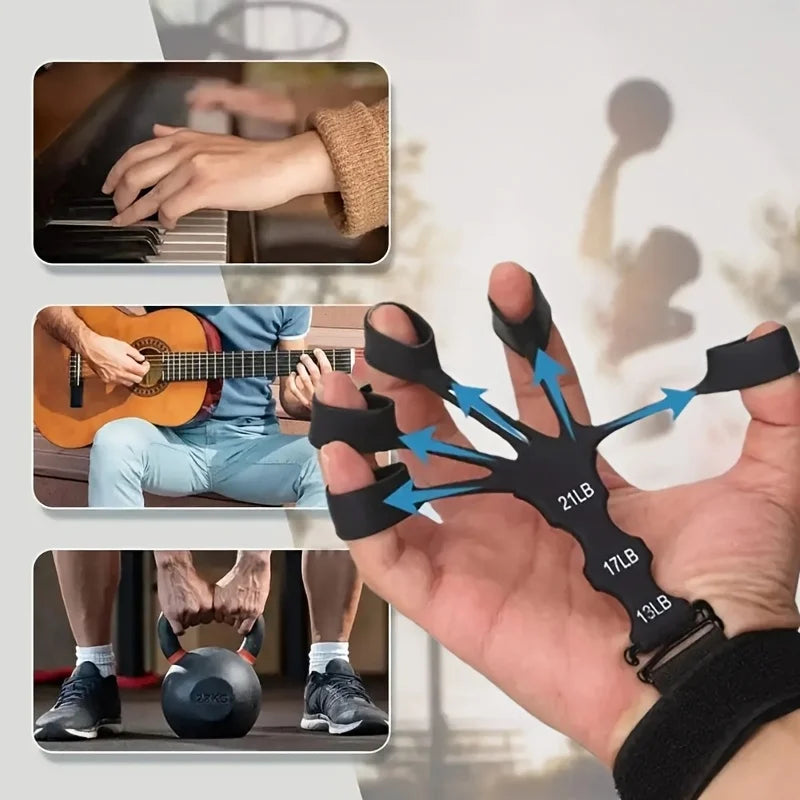 New Silicone Finger Trainer 5 Finger