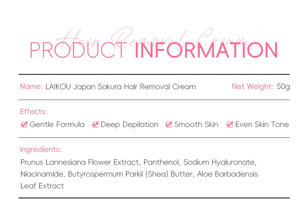 Sakura Hair Removal of Arm Armpit Legs,for Men Woman