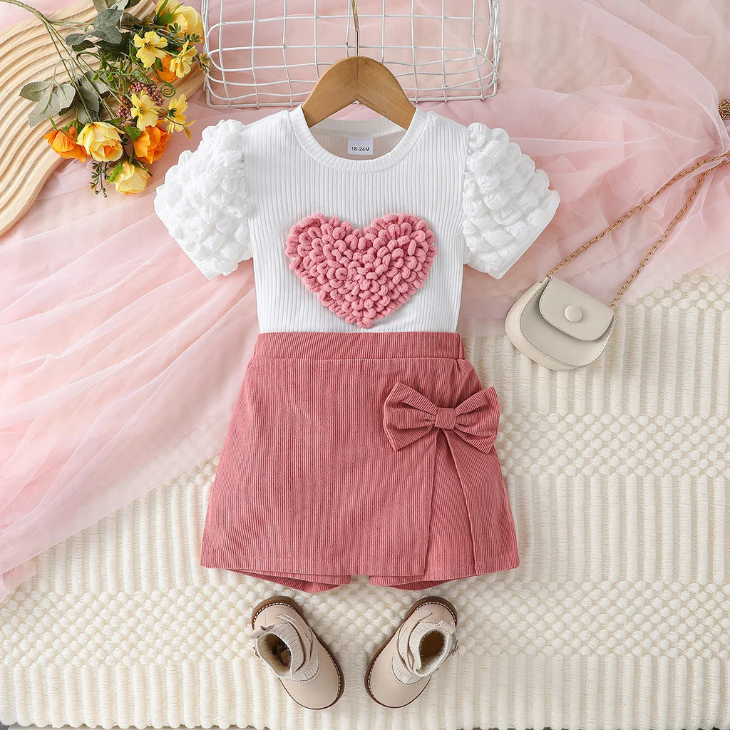 Toddler Girl Summer Fashion For 1-6Y