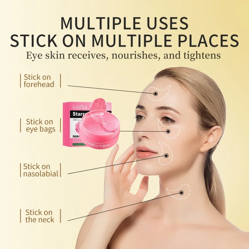 Eye Mask for Anti-Dark Circles, Anti-Eye Bags, Moisturizing and Firming Eye Patches, Eye Skin Care