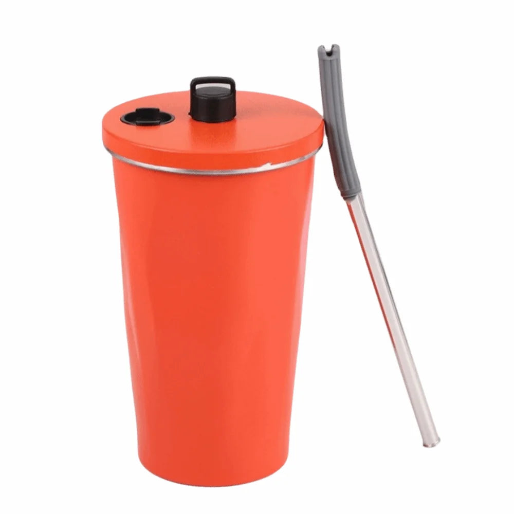 Insulated Tumbler Vacuum Insulated with Straw