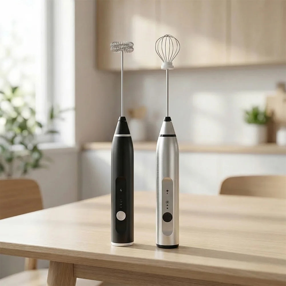 Portable Electric Milk Frothers Handheld Blender