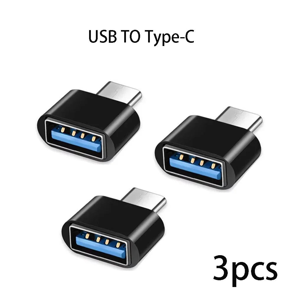 1-10PcsMini Type-C to USB Adapter