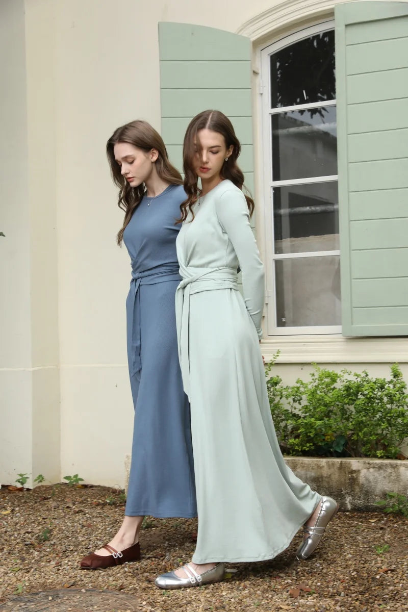 summer dress high Stretch matching sets for middle age