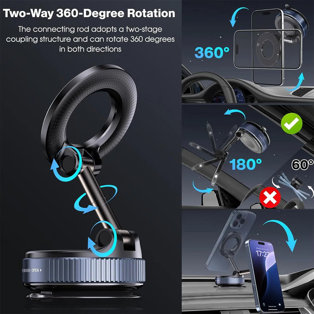 Adjustable Magnetic Car Phone Holder Pocket Size