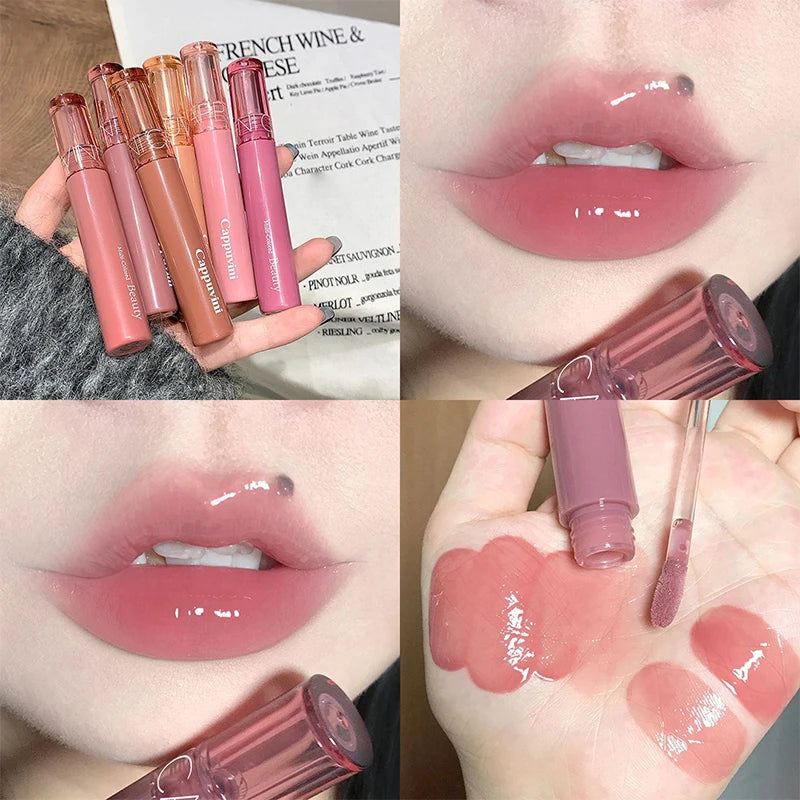 Beauty Juice lip glaze gummy jelly mirror water gloss lip glaze