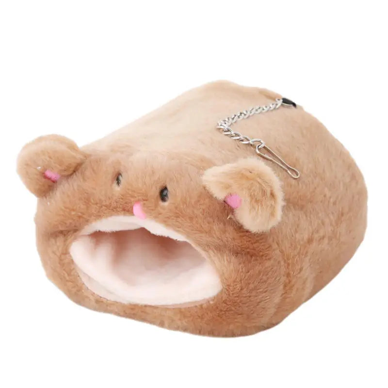 Hamster Soft Warm Bed Rat Hammock Pig Squirrel Winter Pet Toy Hamster Cage