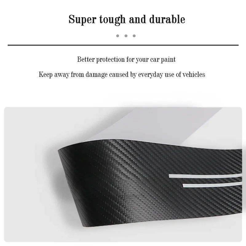 New Universal Imitation Carbon Fiber Leather Car Door