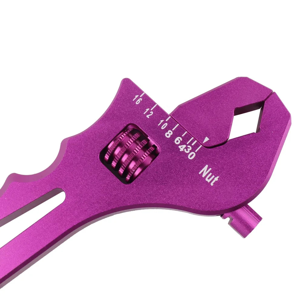 Adjustable AN3-AN16 Aluminum WRENCH