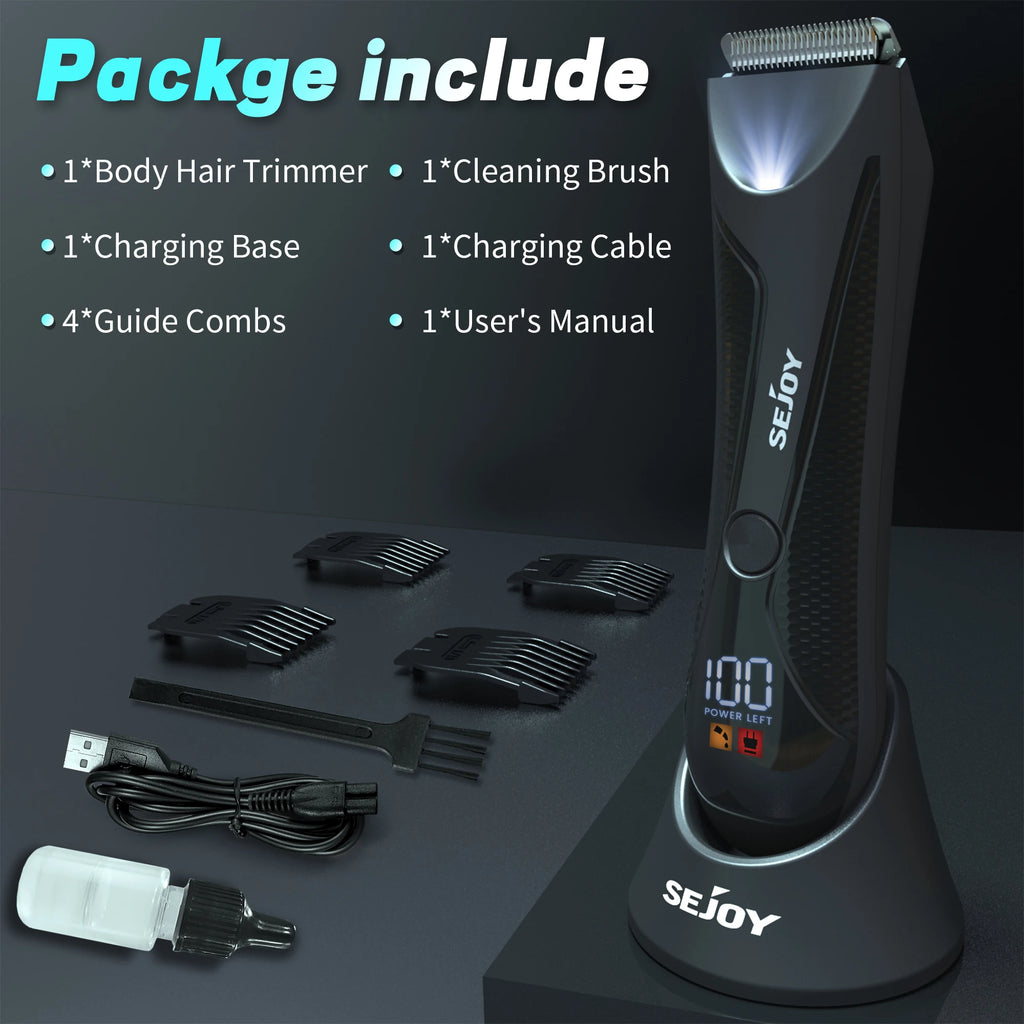 Electric Groin Body Hair Trimmer