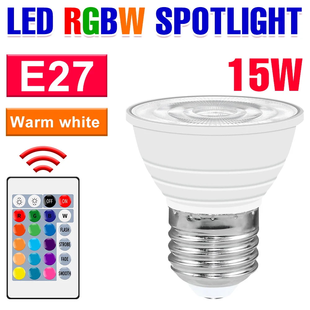 15W RGB LED Bulb