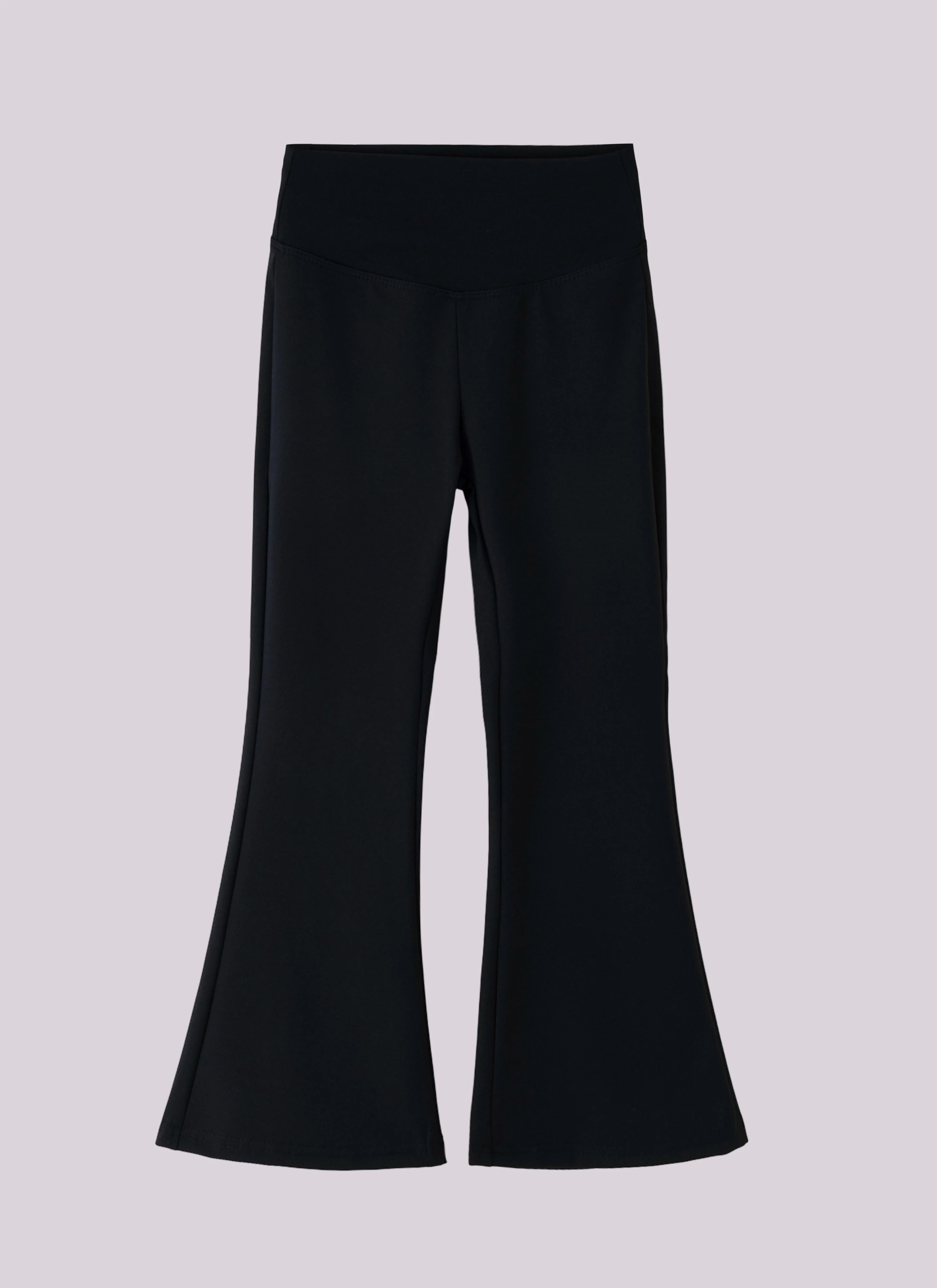 Girls Flared Pants High Waist Yoga Leggings