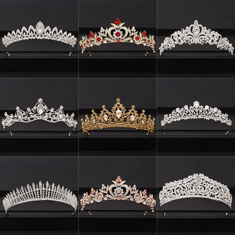 Wedding Crown Hair Jewelry Bridal  Hair Accessories Women