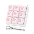 New Keys Button Keychain Stress Relief Toy