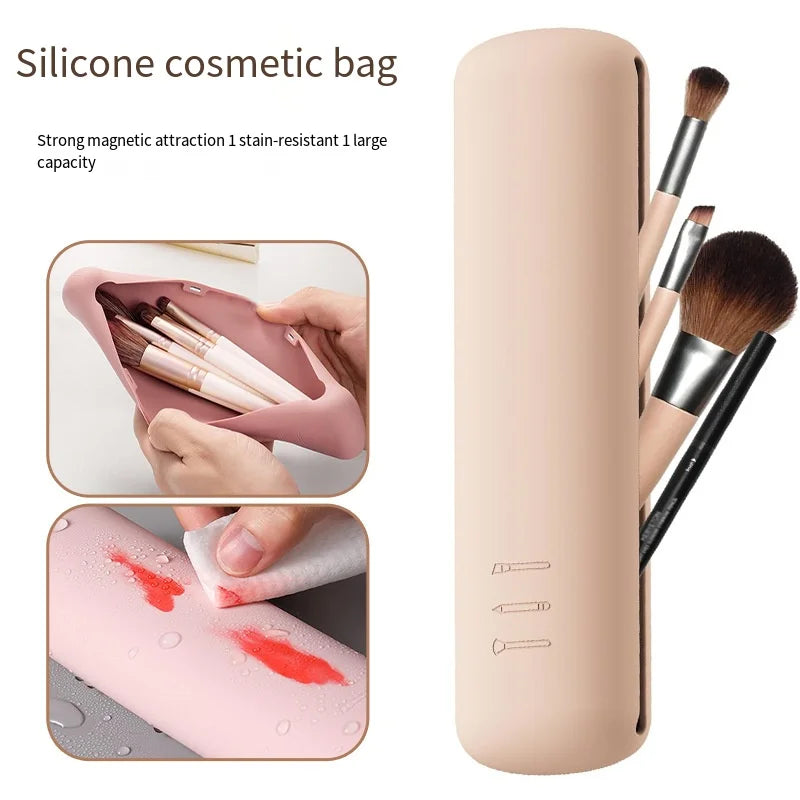 Silicone Cosmetic Brushes Storage Makeup
