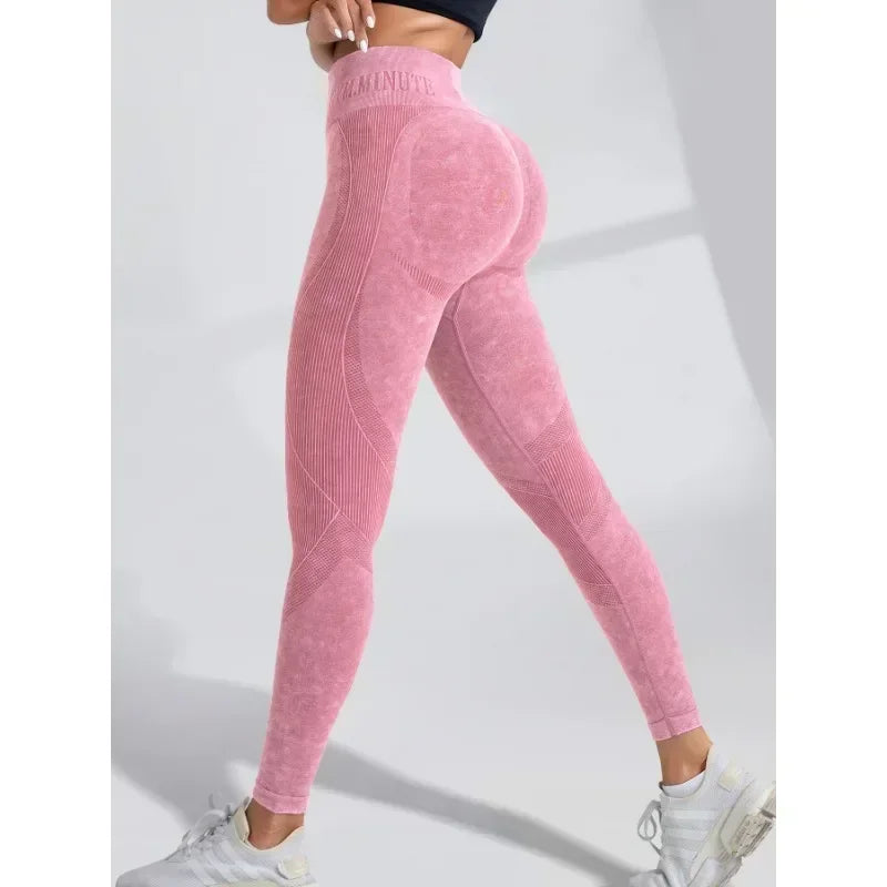 Women Seamless Gym High Waist Yoga Leggings