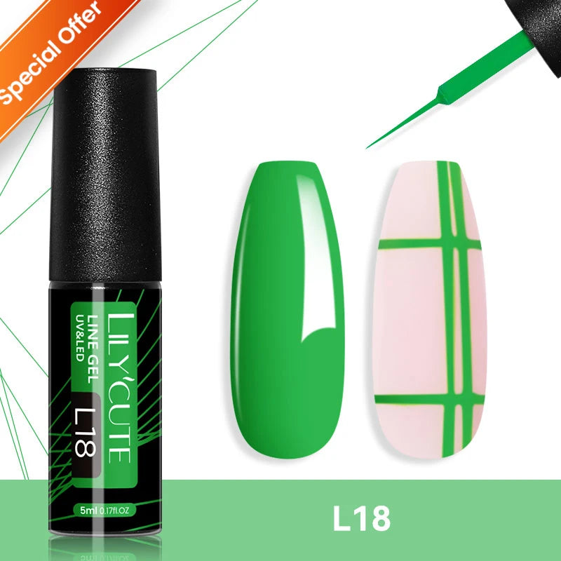 LILYCUTE Nude Crystal Rubber Base Gel Nail Polish