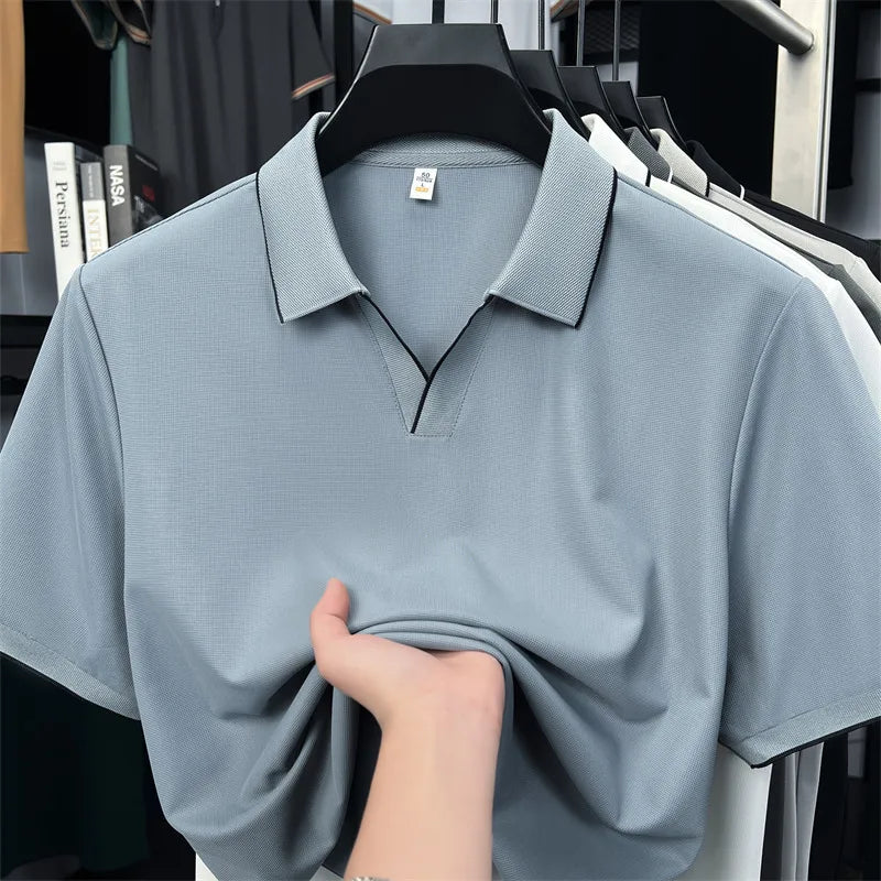 Light luxury T-shirt for men's wear
