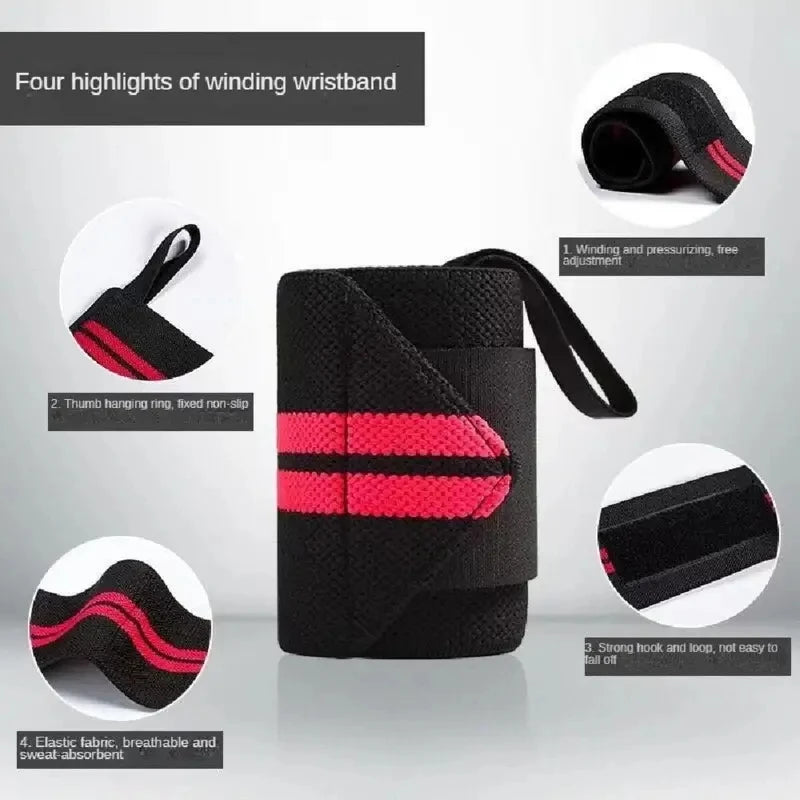 2 pcs Elastic Wrist wraps