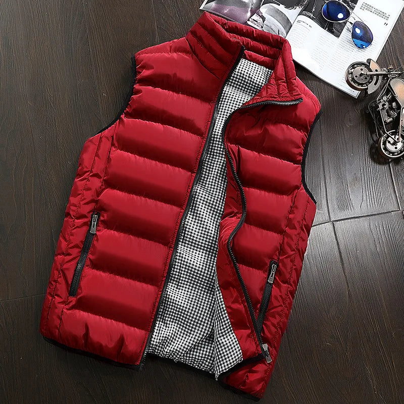 Men Vest Windproof Men Jacket