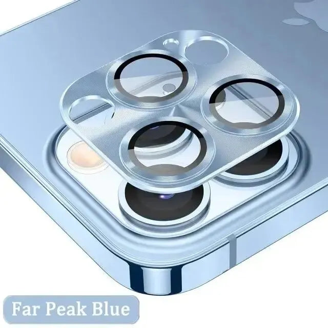 Metal Camera Lens Glass Protector For iPhones