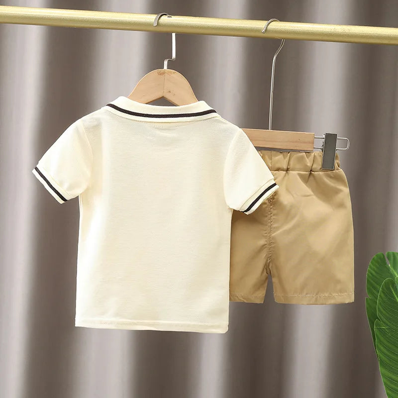 T-shirt+Shorts Boy Summer Clothing