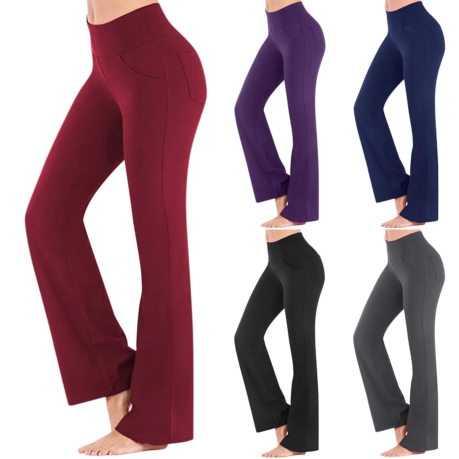 Flared Leggings Basic Yoga Pants