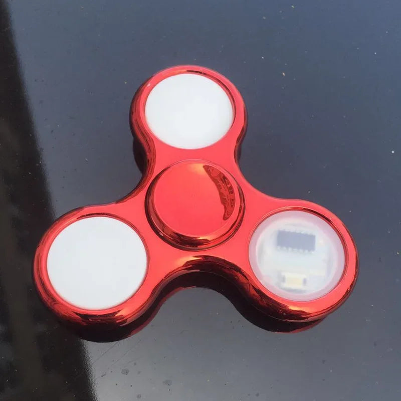 6 Colors Creative LED Light Luminous Fidget Spinner