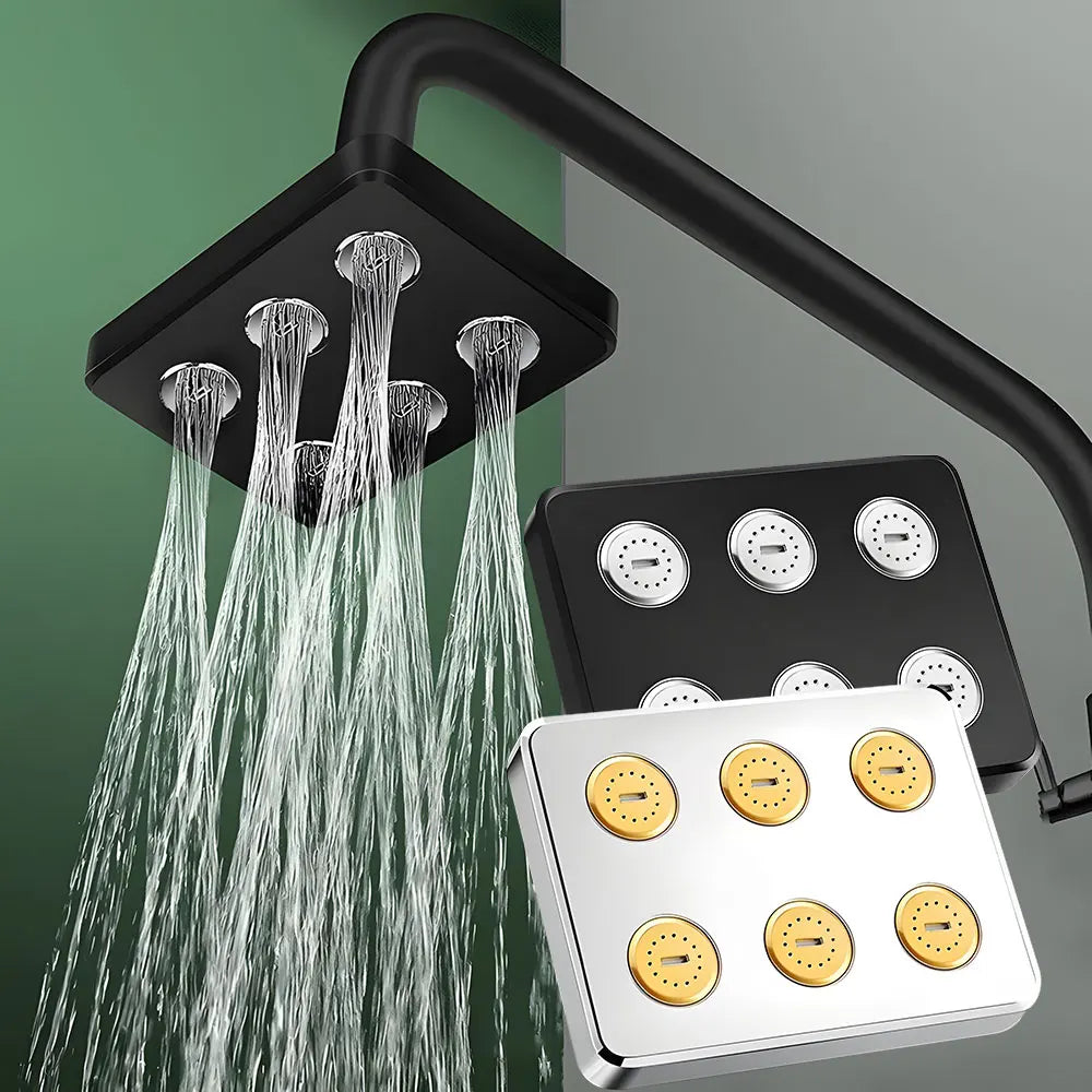 360° Mini-Surround Pressurized Shower