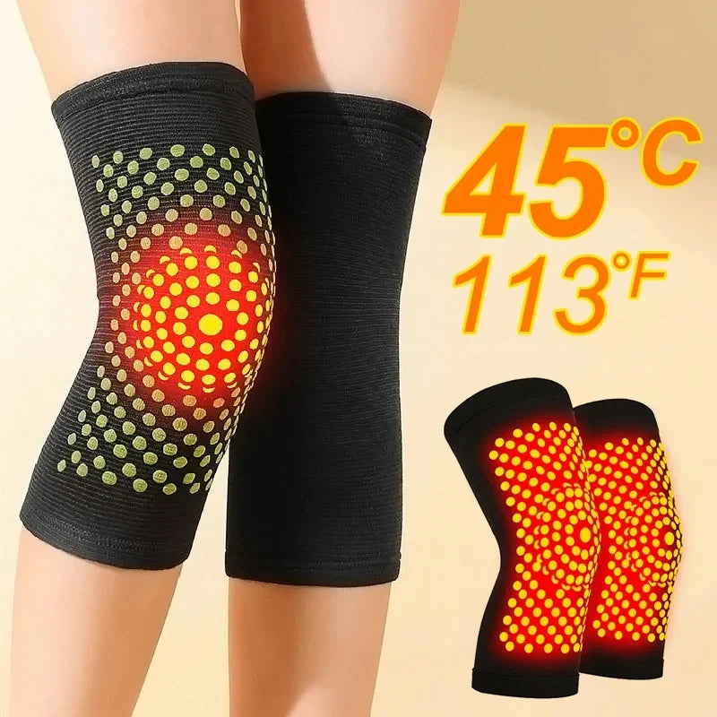 1Pair New Self Heating Knee Braces Sleeve