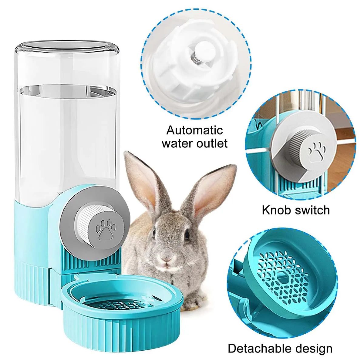 Hanging Automatic Pet Food Feeder/Water