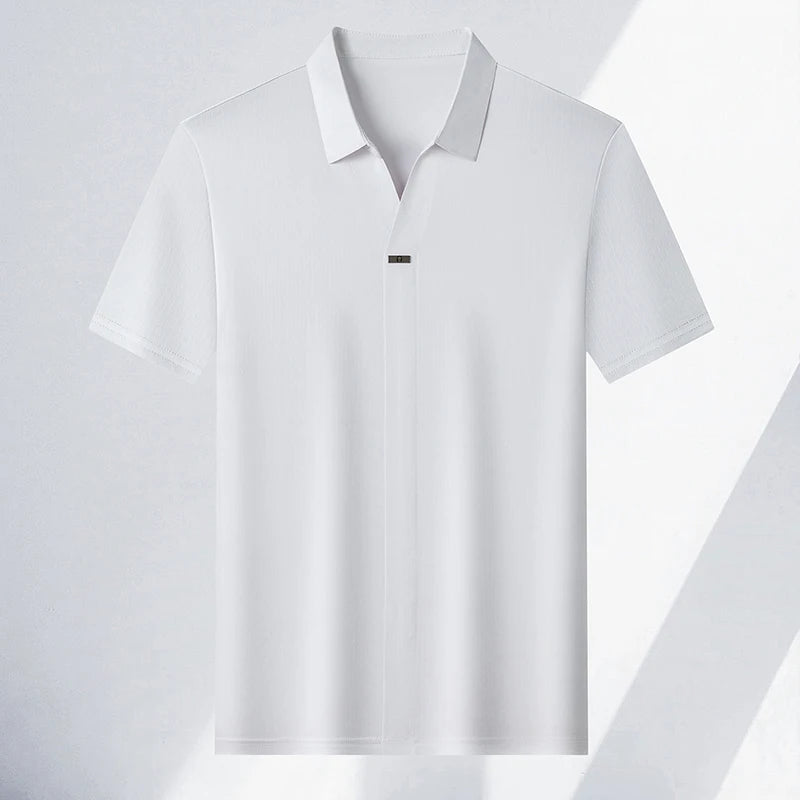 Luxury ice silk breathable summer new T-shirt