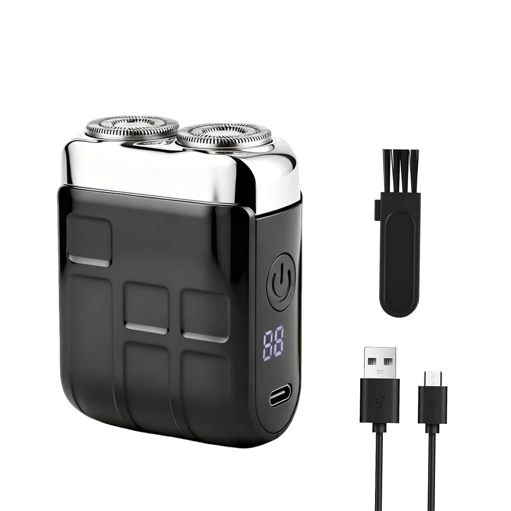 Electric Shaver for Men Dual-Head Blade Electric Razor