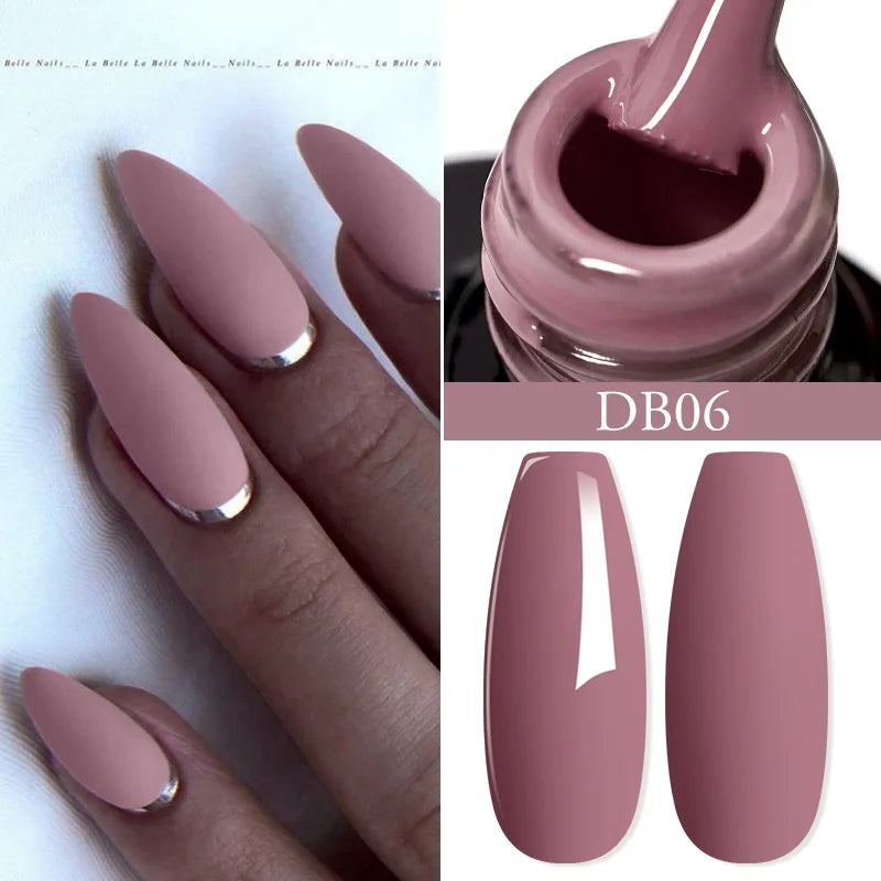 Gold Sliver Reflective Nail Gel Polish
