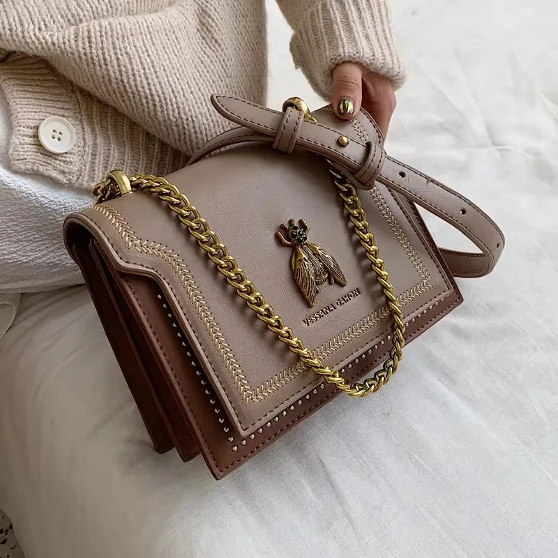Luxury Brand Women Handbag,Female Shoulder Bag Simple High Quality Leather