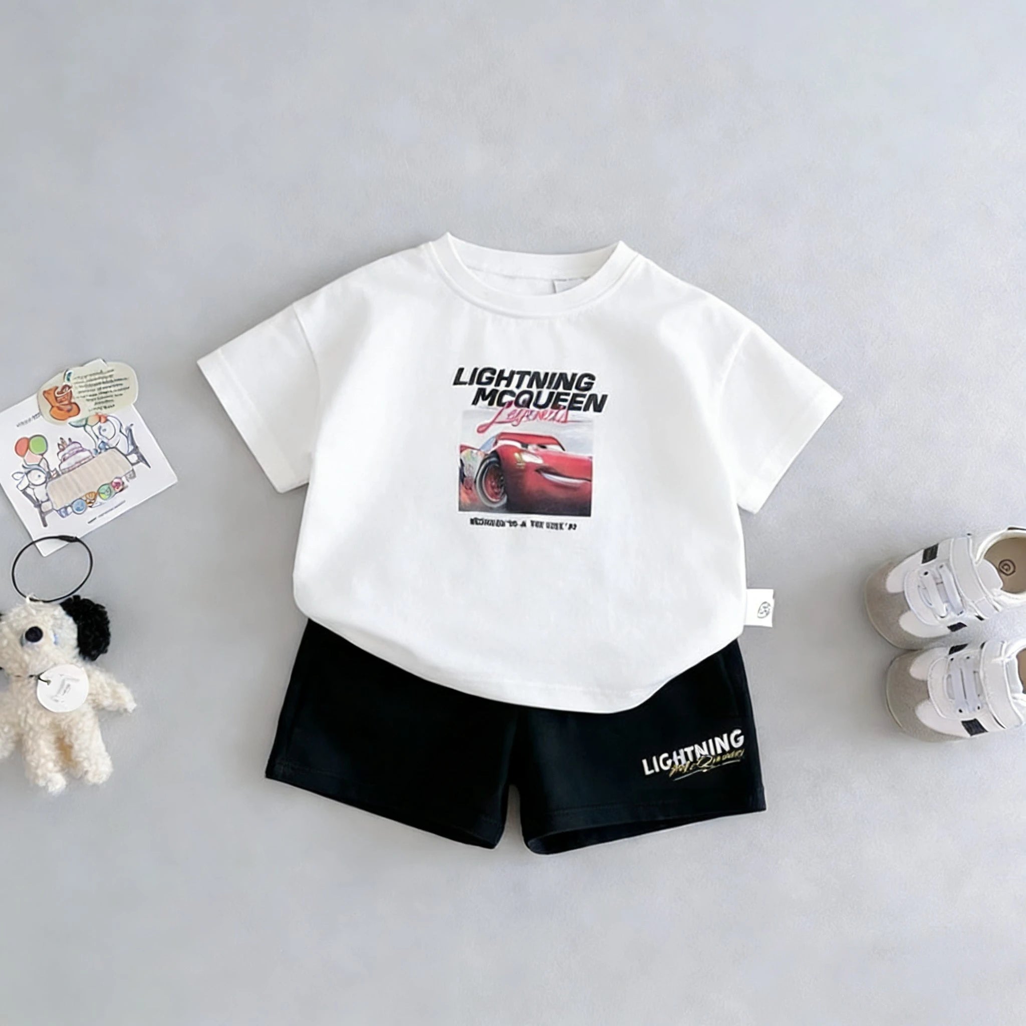 Boys T-shirt + Shorts Casual Outfits