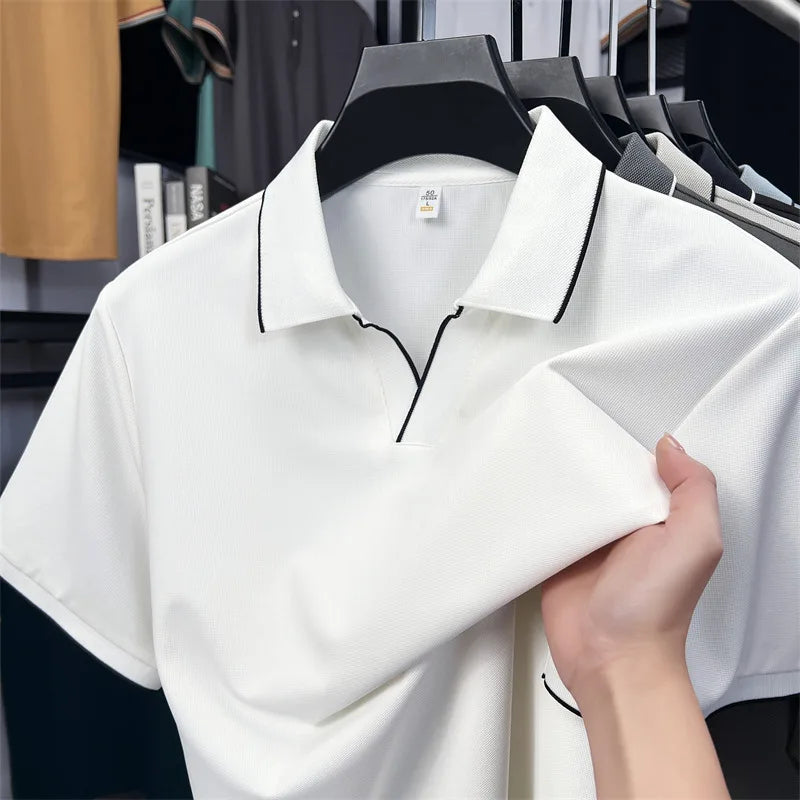 Light luxury T-shirt for men's wear