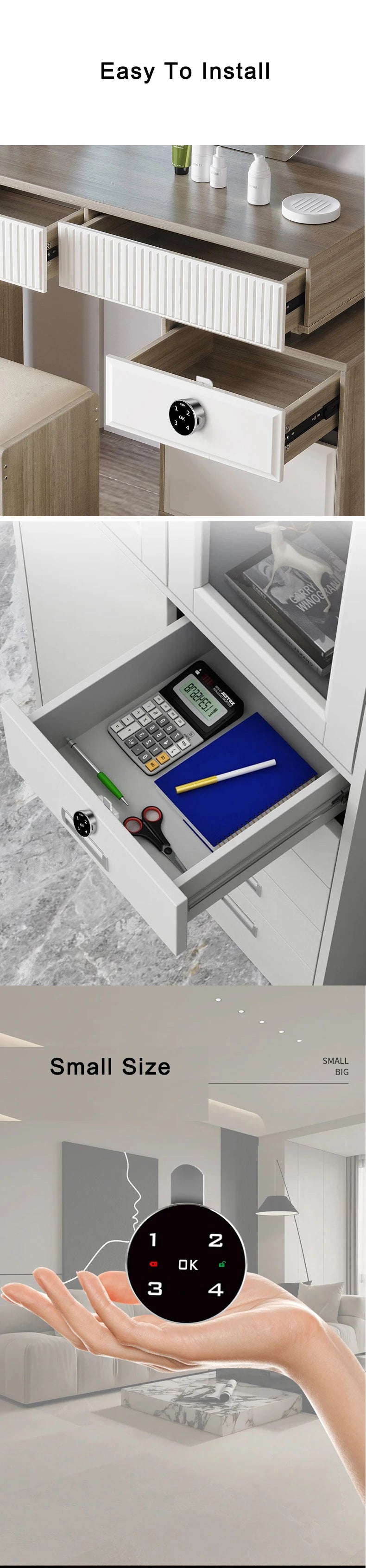 Keyless Touch Keypad Digital Password Code