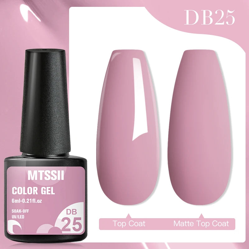 Gold Sliver Reflective Nail Gel Polish